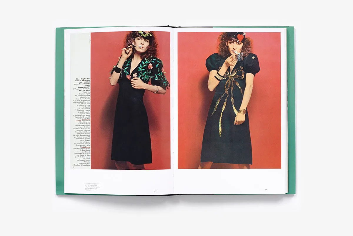 Abrams Yves Saint Laurent The Scandal Collection 1971 innbundet motebok