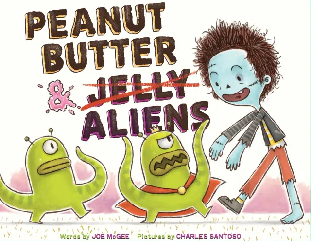 Abrams Peanut Butter & Aliens innbundet barnebok 3–7 år