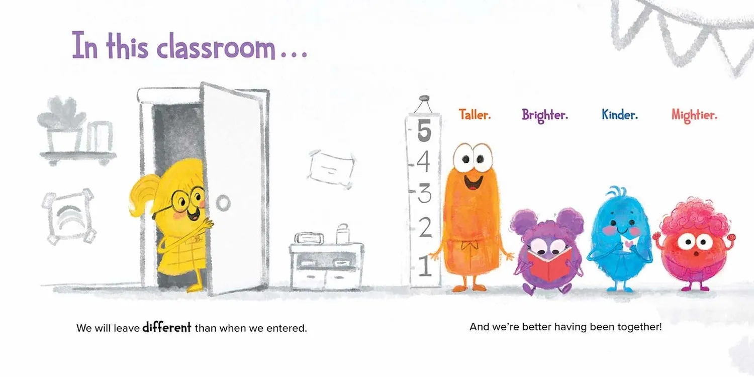 Red Comet Press In This Classroom bildebok innbundet 4–8 år