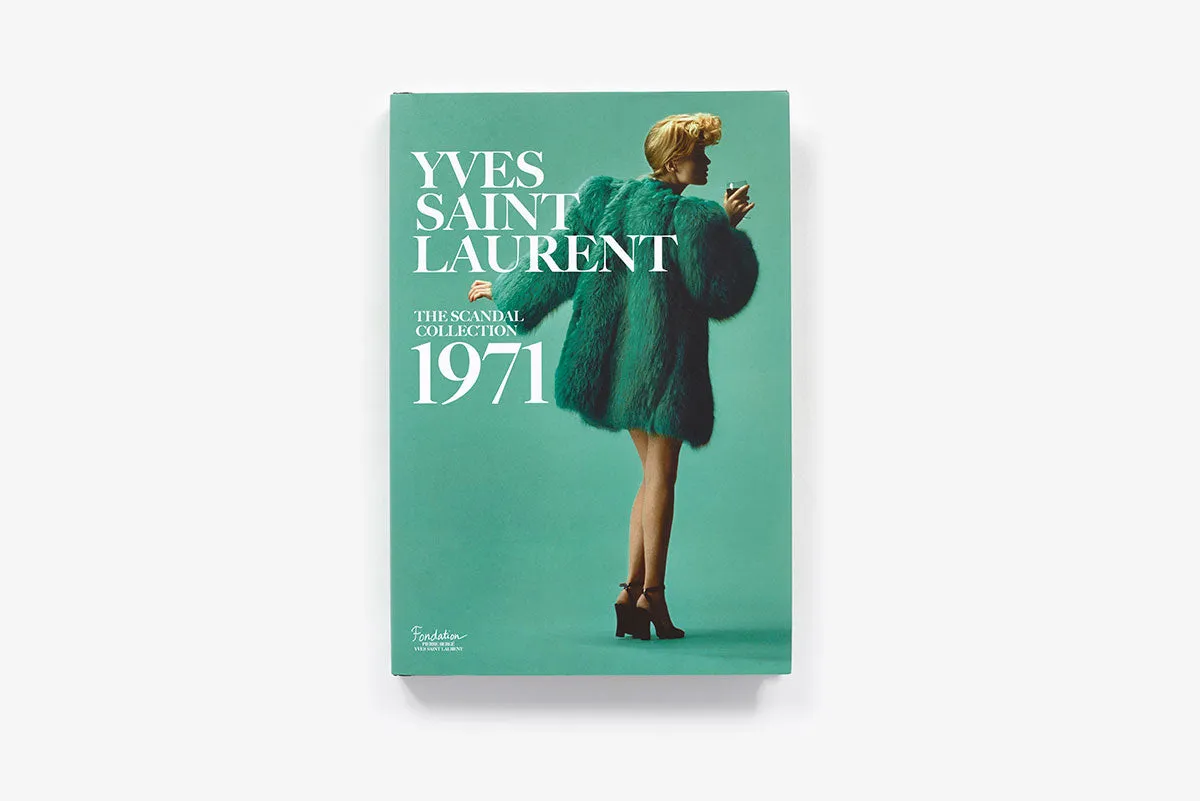 Abrams Yves Saint Laurent The Scandal Collection 1971 innbundet motebok