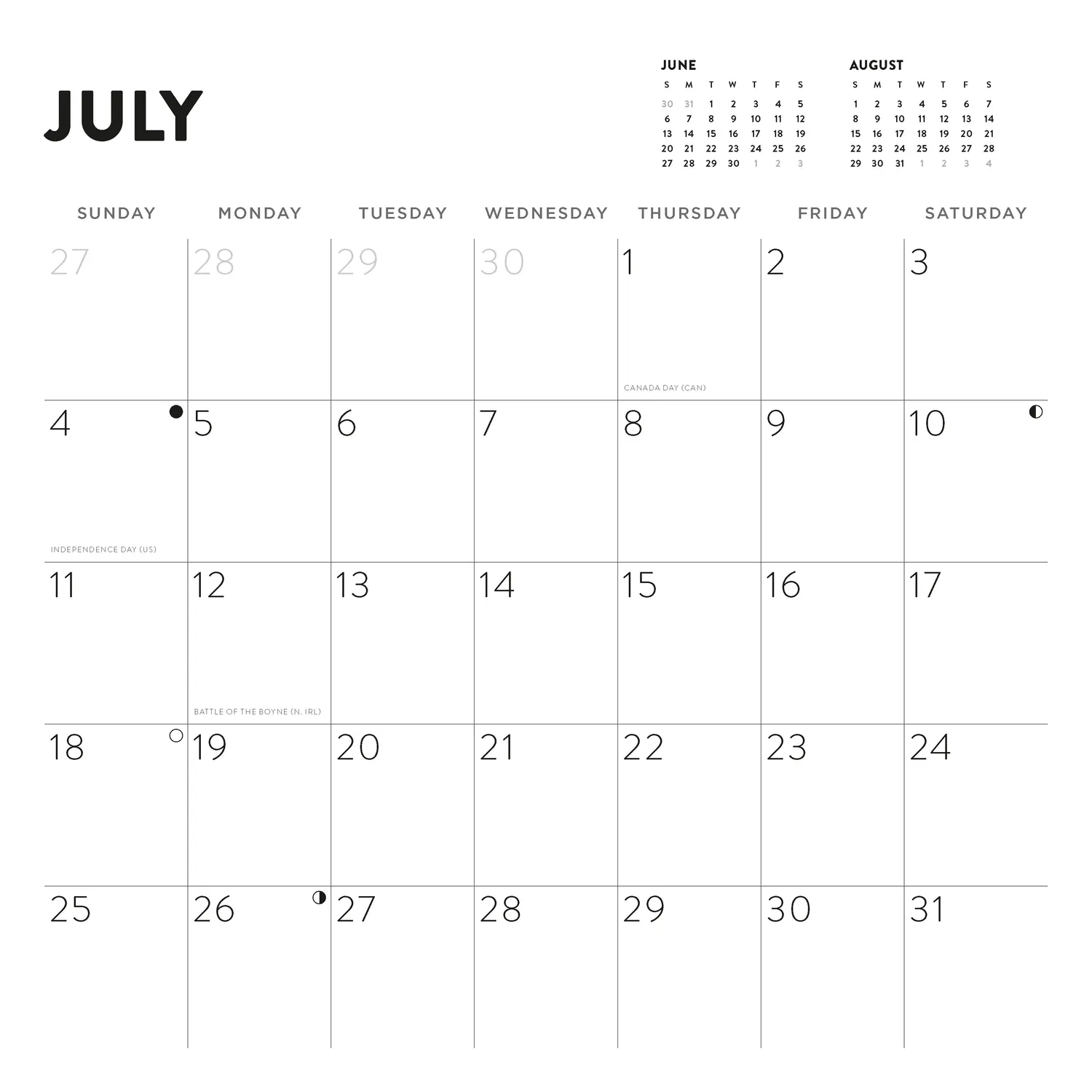 LEGO 2027 veggkalender tolv måneder minibuild