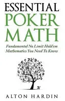 Alton Hardin Essential Poker Math bok pent brukt engelsk