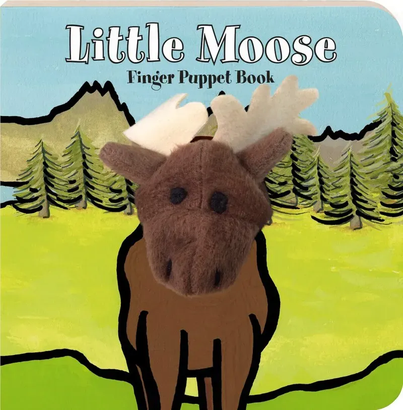 Abrams and Chronicle Little Moose fingerdukke pekebok