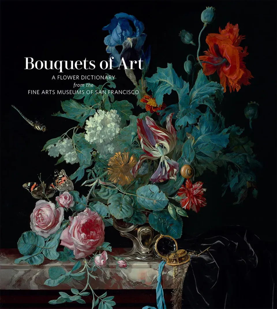 Abrams Bouquets of Art innbundet bok blomsterspråk