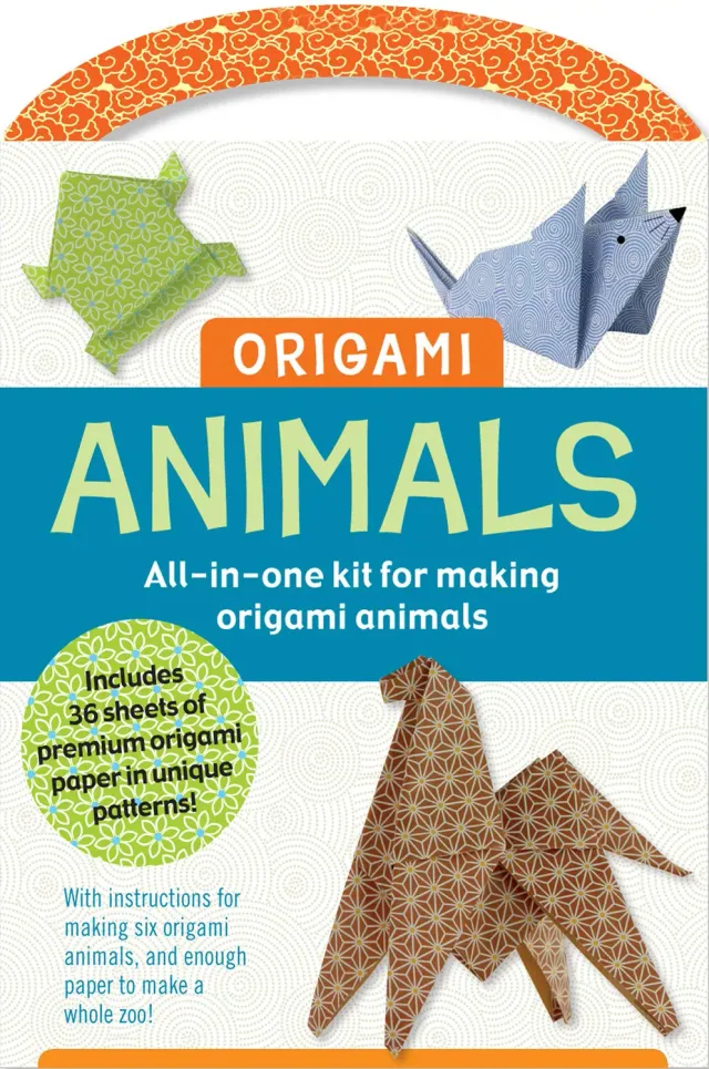 Peter Pauper Press Animals origamisett 36 ark