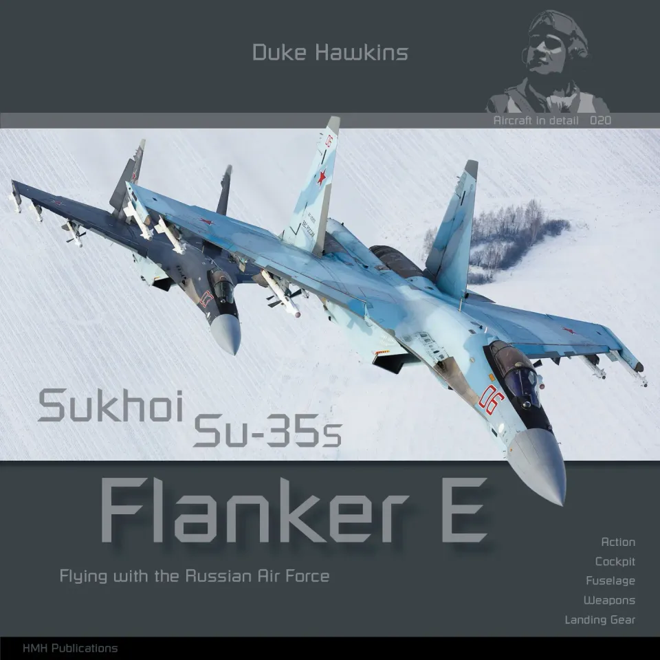 Duke Hawkins Sukhoi Su-35S Flanker E bok 116 sider cockpit