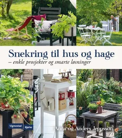 Bokia Snekring til hus og hage bok innbundet som ny