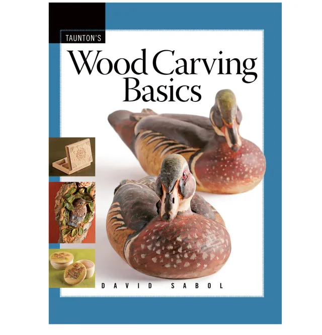 Taunton Wood Carving Basics bok pocket treskjæring