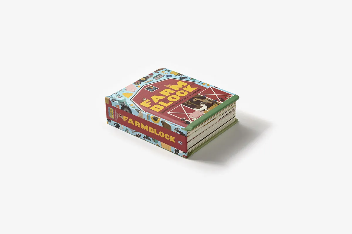 Abrams & Chronicle Books Farmblock pappbok årstider 0–3 år