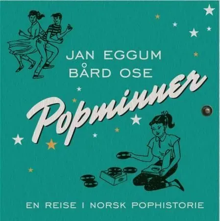 Bokia Popminner bok innbundet pent brukt