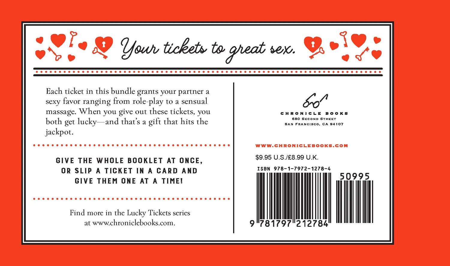 Lucky Tickets Getting Lucky gavehefte 12 kuponger