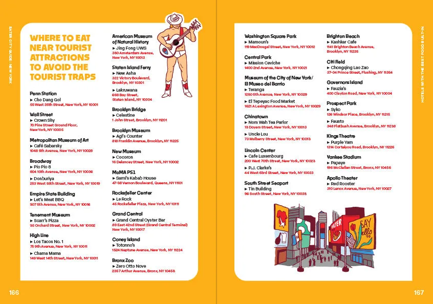 Abrams and Chronicle Eater Guide New York City pocket matguide