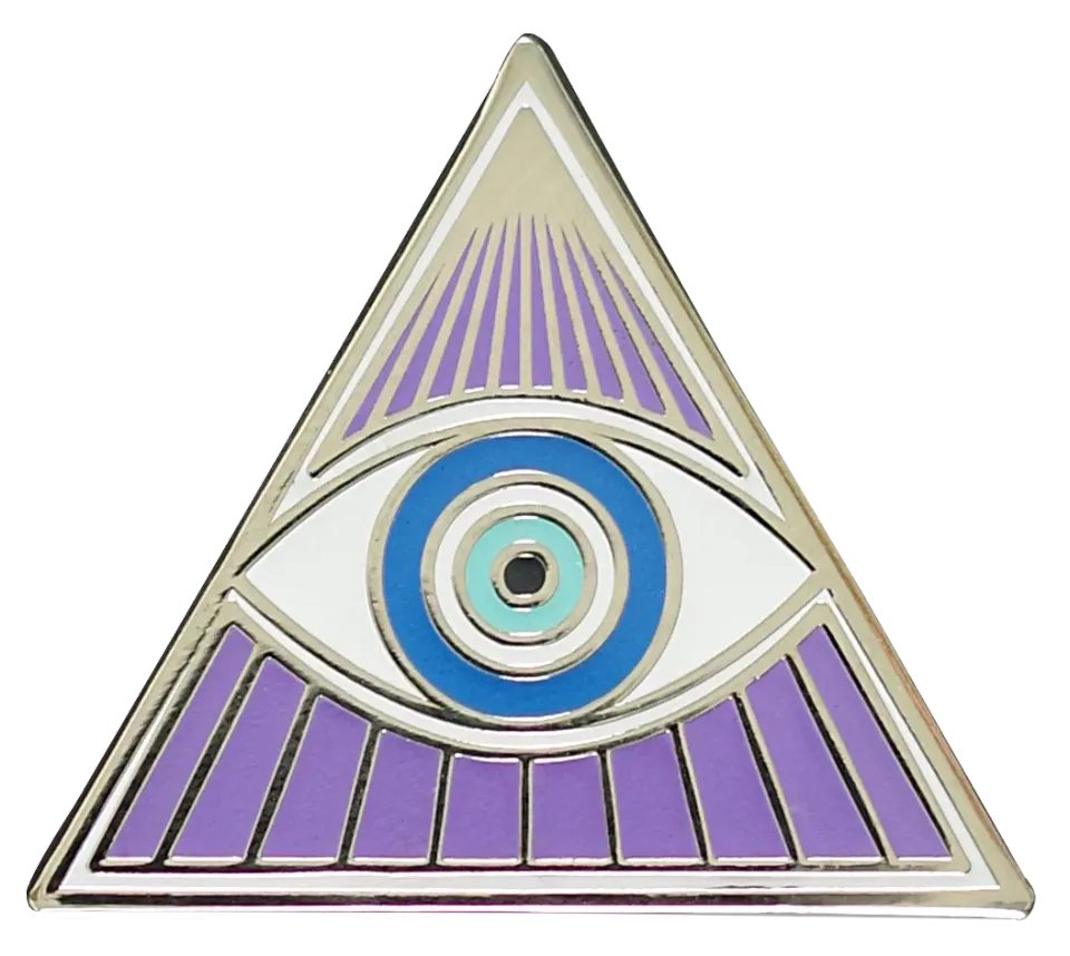 Peter Pauper Press All-Seeing Eye emaljepin
