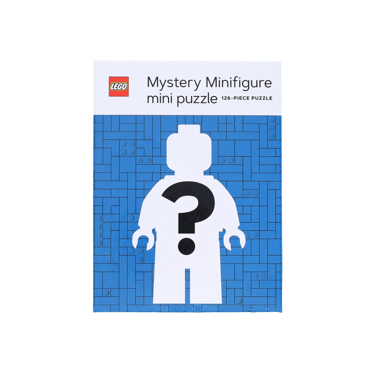 Abrams LEGO Mystery Minifigure puslespill 126 brikker blå