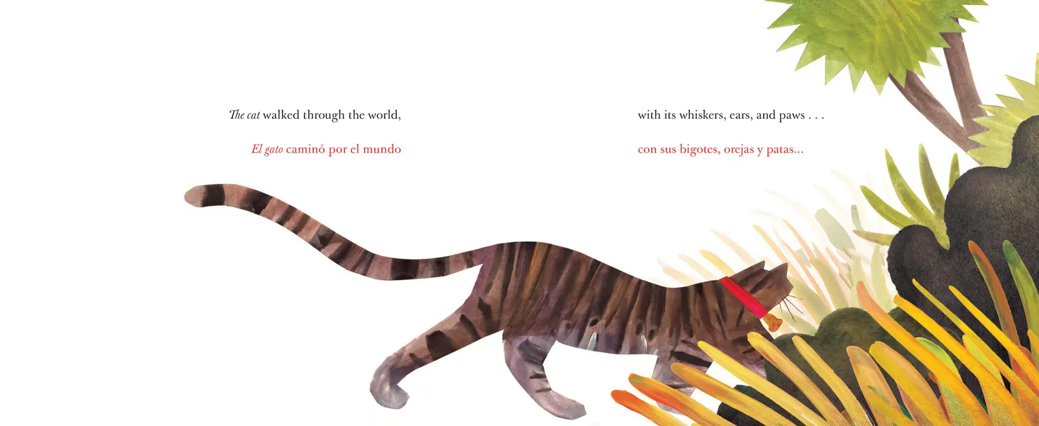 Abrams and Chronicle They All Saw a Cat bildebok innbundet