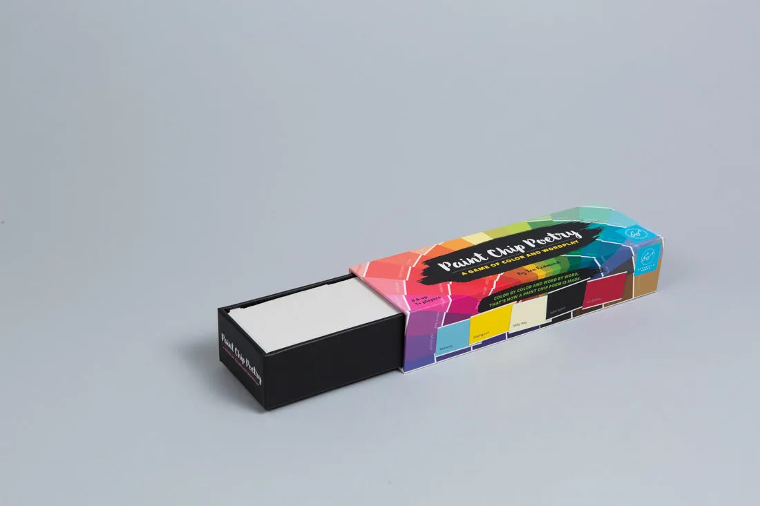 Chronicle Books Paint Chip Poetry spill farger dikt