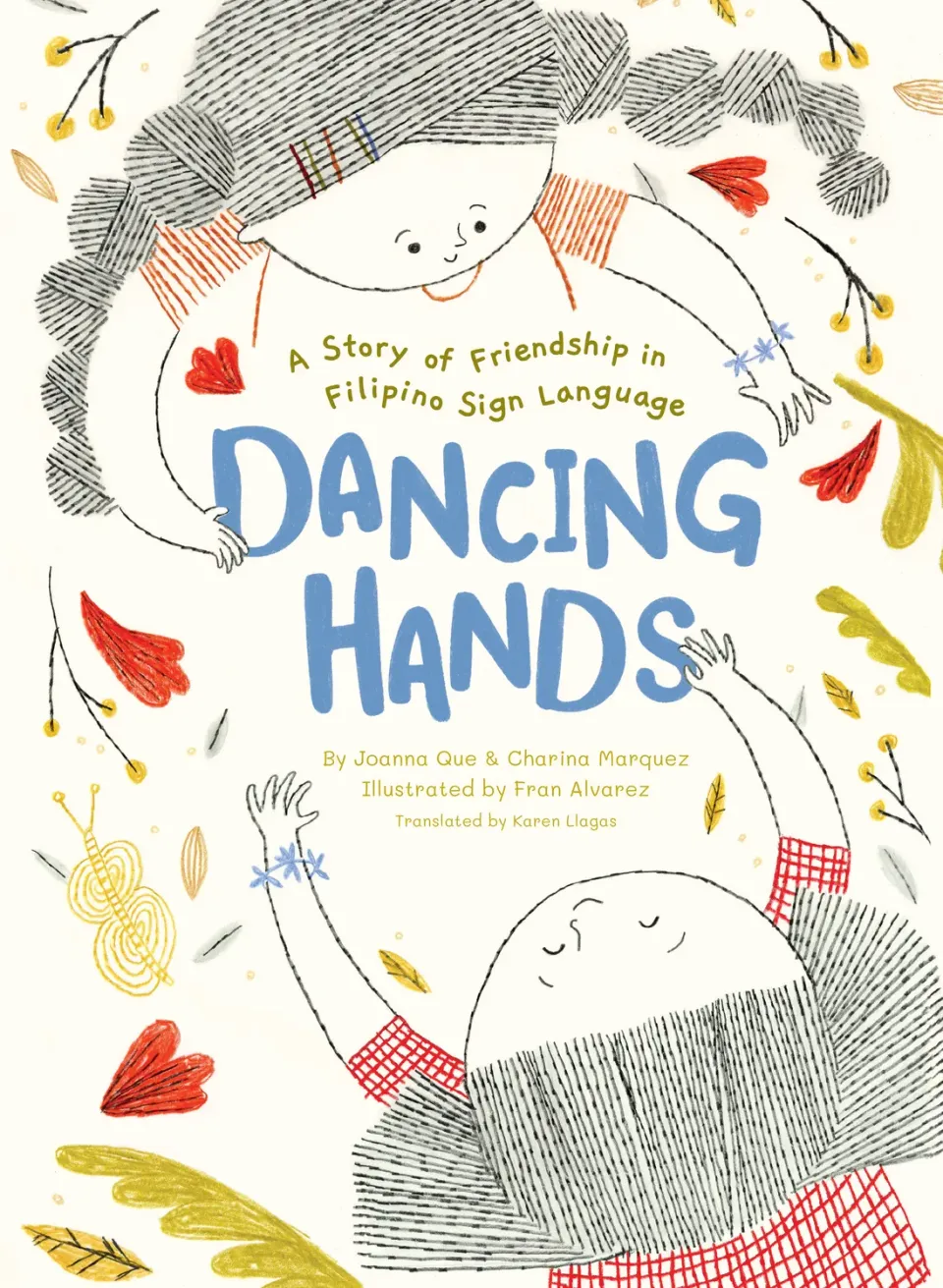 Abrams and Chronicle Dancing Hands barnebok innbundet vennskap