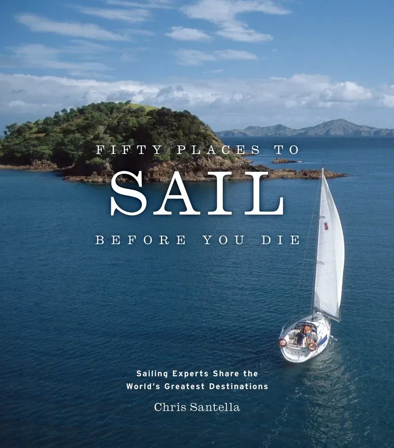 Fifty Places to Sail seilbok innbundet destinasjoner