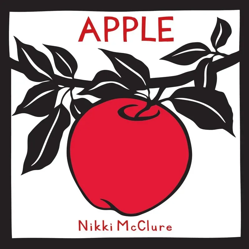 Nikki McClure Apple bildebok innbundet eple