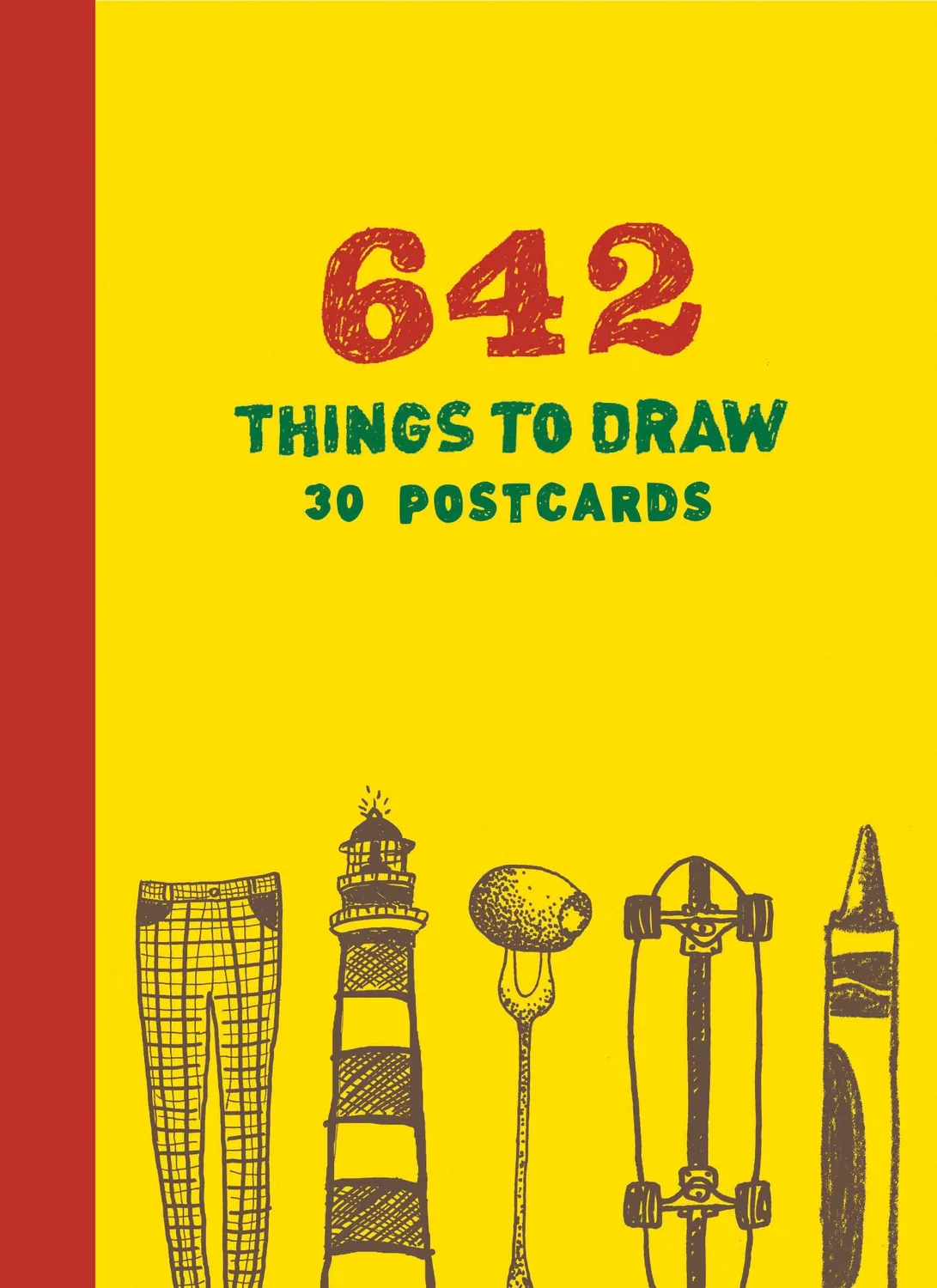 642 Things 30 postkort postkortbok tegneutfordring