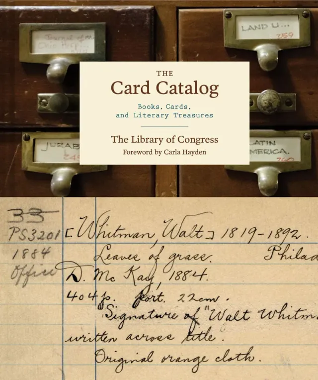 Abrams and Chronicle Card Catalog bok innbundet bibliotek