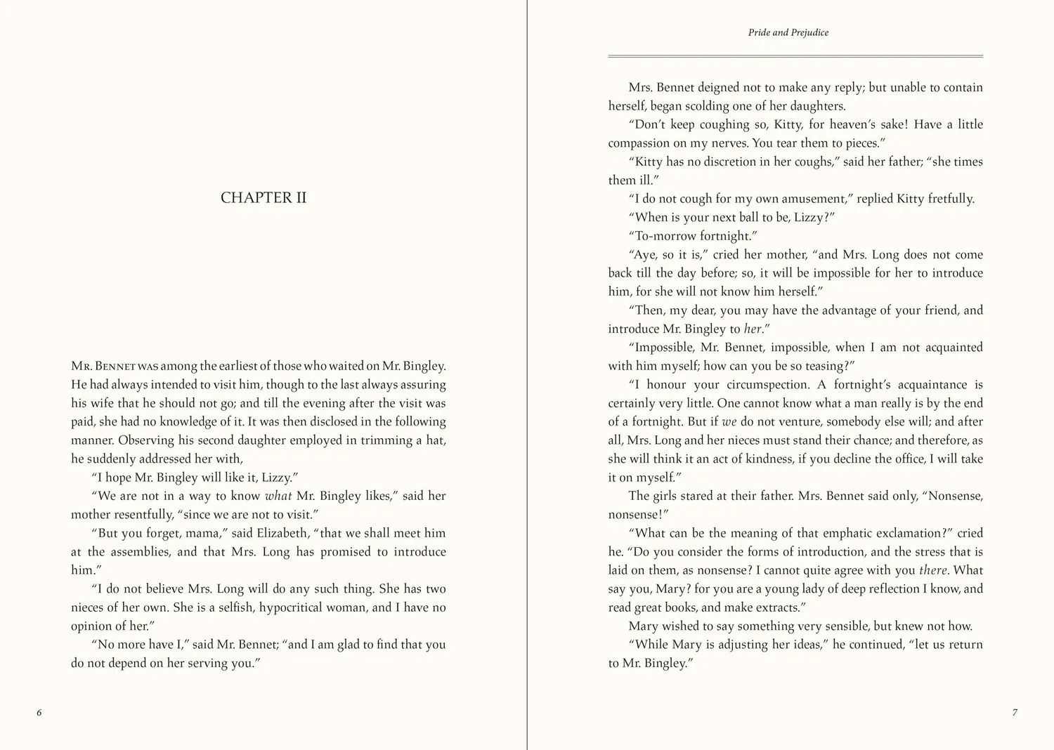 Peter Pauper Press Pride and Prejudice innbundet gaveutgave