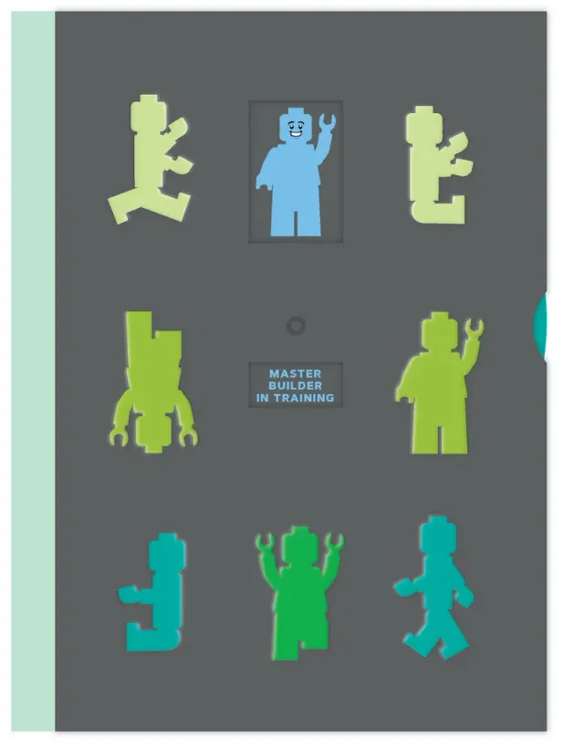 LEGO Master Builder Notebook notatbok byggeideer