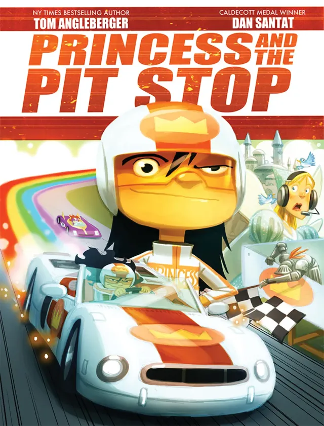 Abrams Princess and the Pit Stop bildebok innbundet 5-7 år