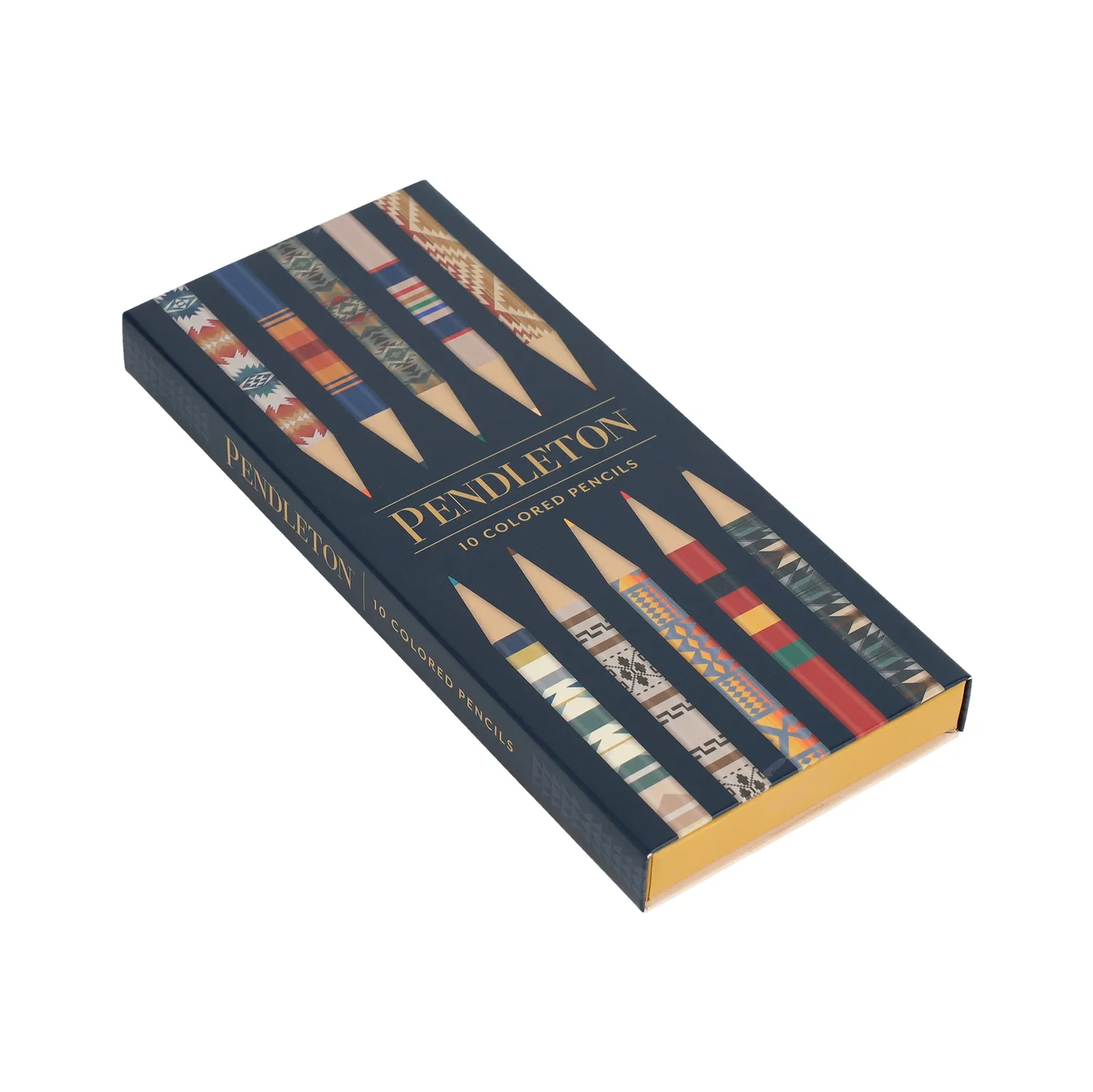 Pendleton Colored Pencils fargeblyanter 10-pak mønstrede