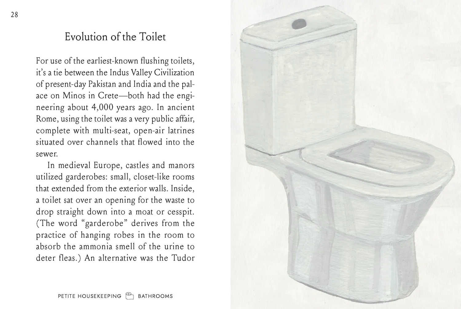 Abrams and Chronicle Petite Housekeeping Bathrooms bok baderom