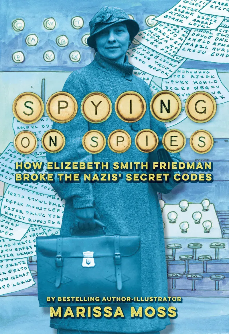 Abrams Spying on Spies innbundet faktabok kodeknekker