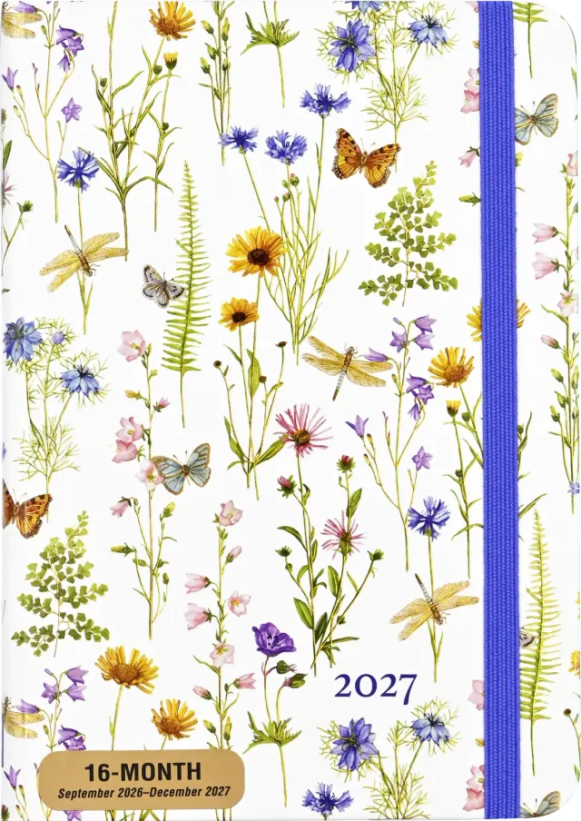 Peter Pauper Press Wildflower Garden ukeplanlegger 2027 blomst