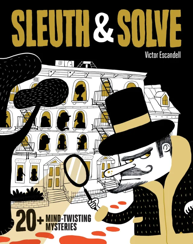 Abrams and Chronicle Sleuth & Solve mysteriebok innbundet