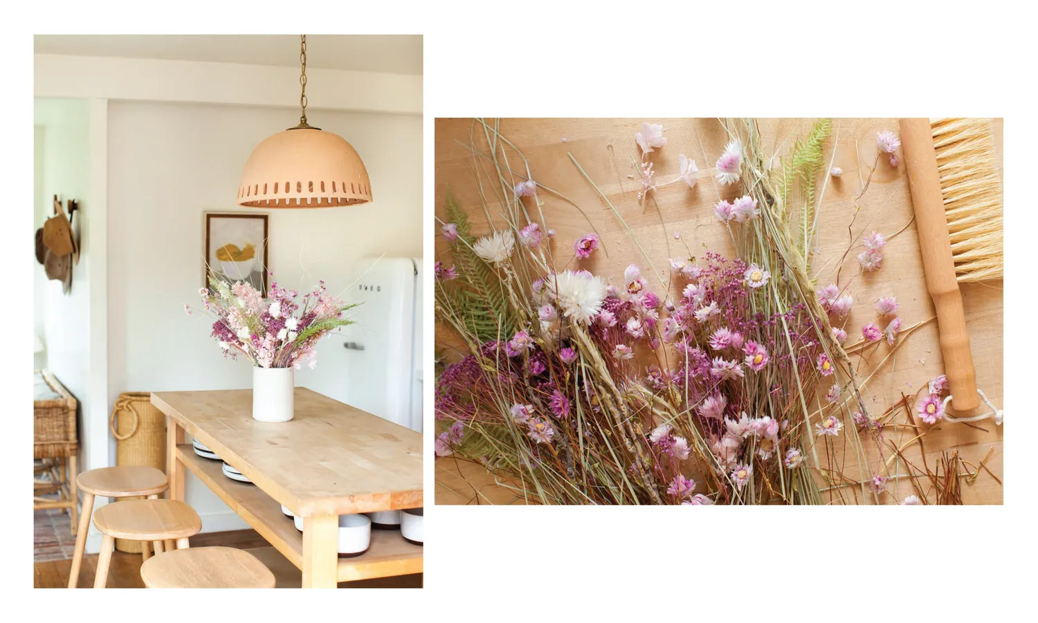 Abrams and Chronicle Flora Nouveaux innbundet bok moderne tørkede blomster