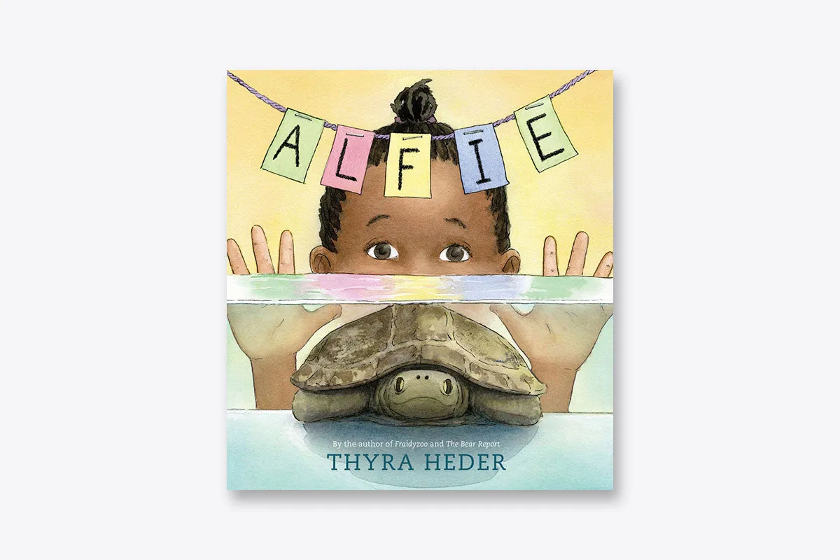 Abrams Alfie innbundet barnebok 4–8 år skilpadde