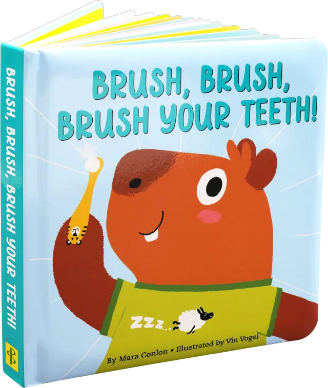 Peter Pauper Press Brush Brush Brush Your Teeth pekebok tannpuss