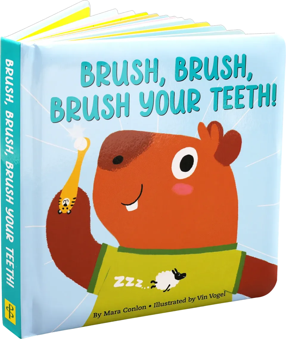 Peter Pauper Press Brush Brush Brush Your Teeth pekebok tannpuss