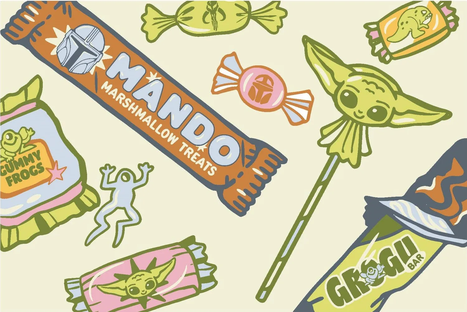 Star Wars I Find Your Lack of Candy Disturbing innbundet halloweenbok