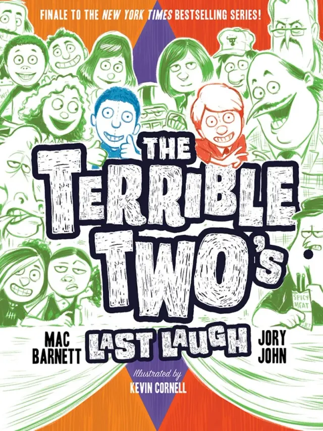 Terrible Two Last Laugh bok innbundet 8-12 år