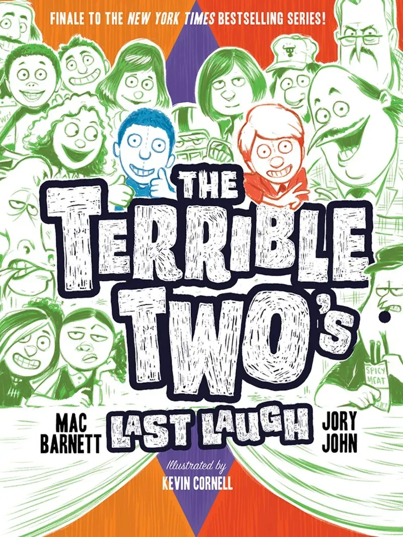 Terrible Two Last Laugh bok innbundet 8-12 år