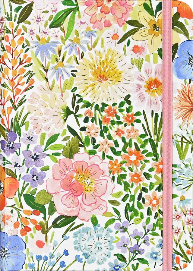 Peter Pauper Press Floral Blooms notatbok linjert 160 sider