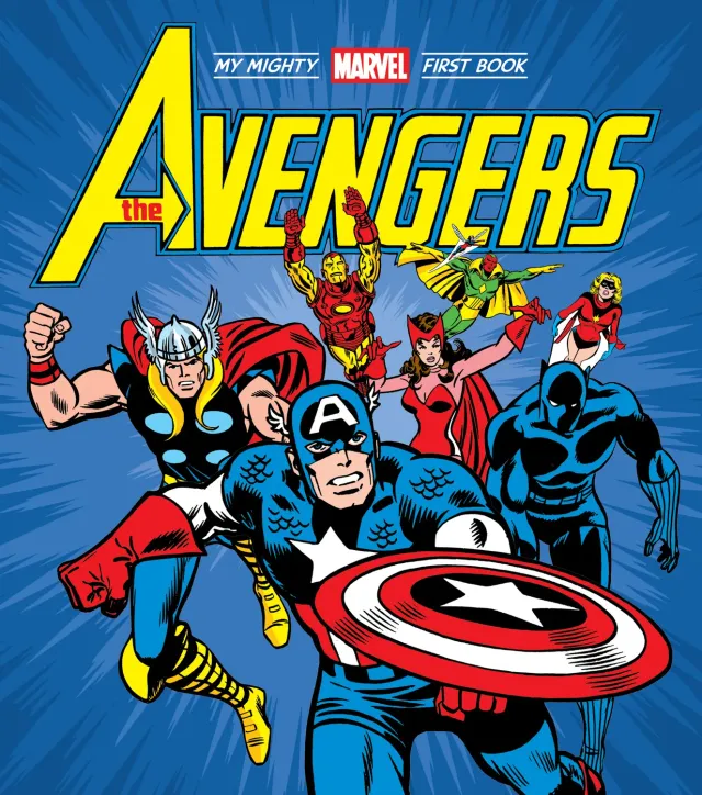My Mighty Marvel Avengers pappbok småbarn helter