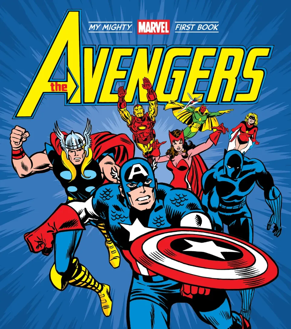 My Mighty Marvel Avengers pappbok småbarn helter