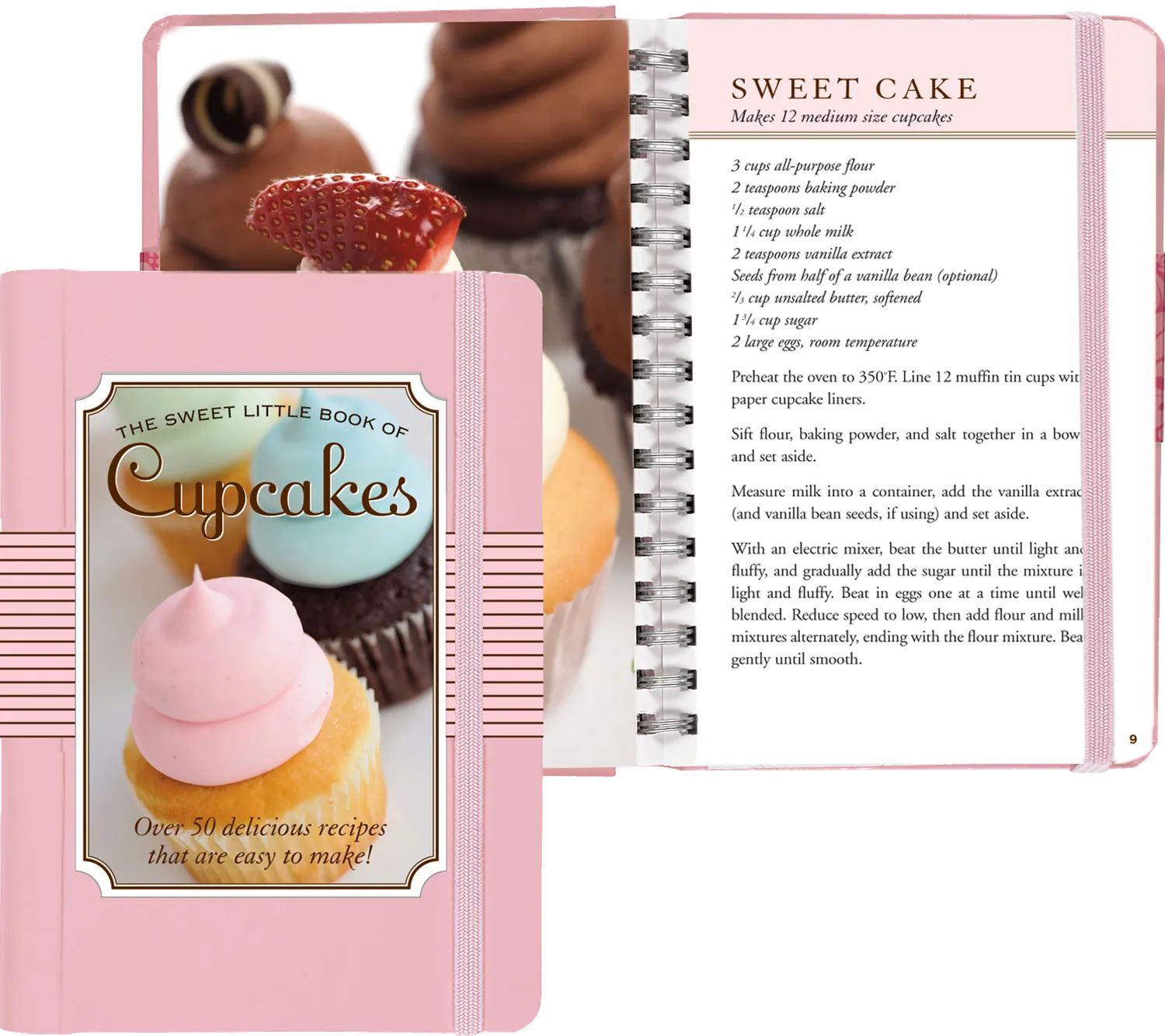 Peter Pauper Press Sweet Little Book of Cupcakes kokebok