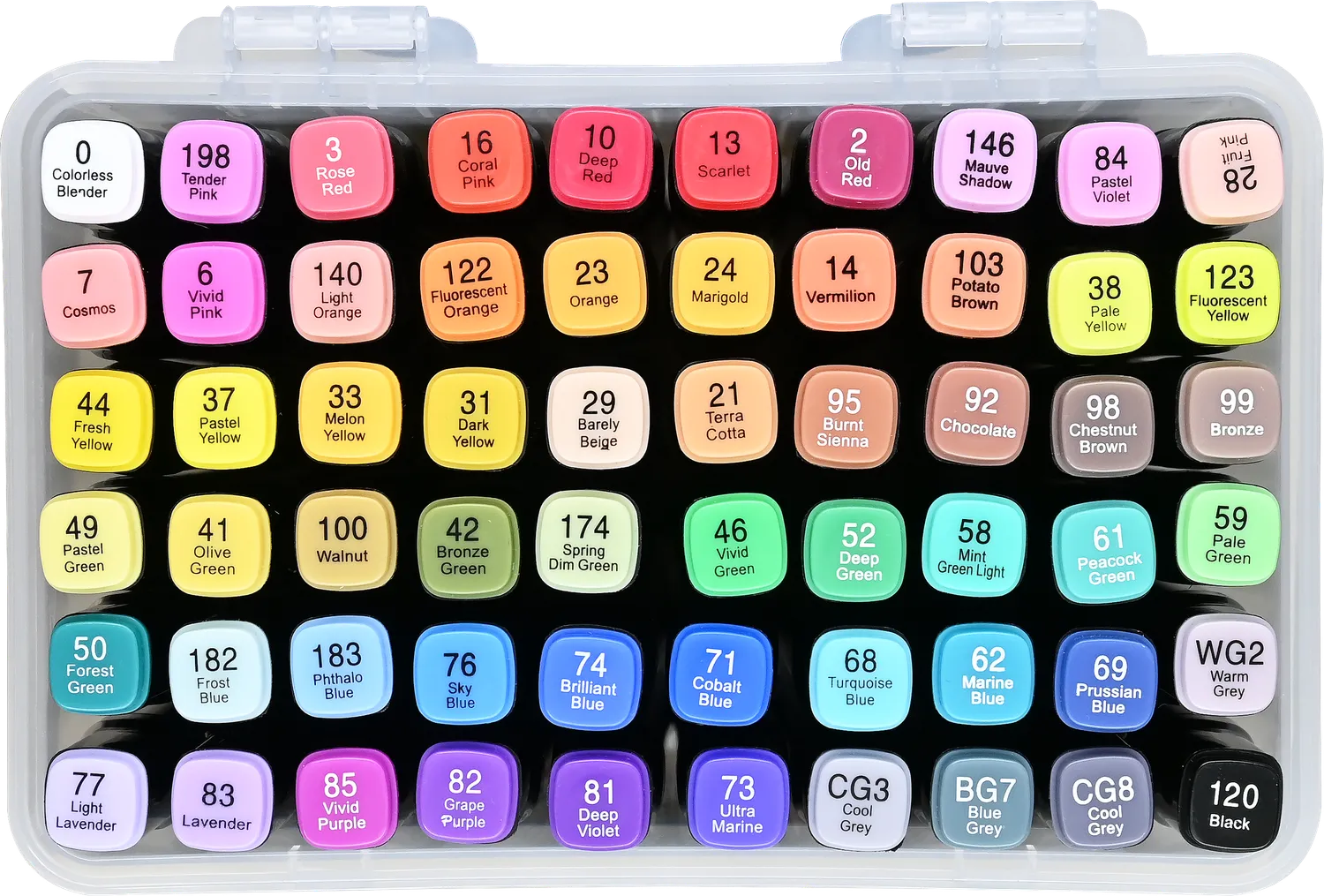 Studio Series Artist´s Dual-Tip tusjer 60-pk alkohol