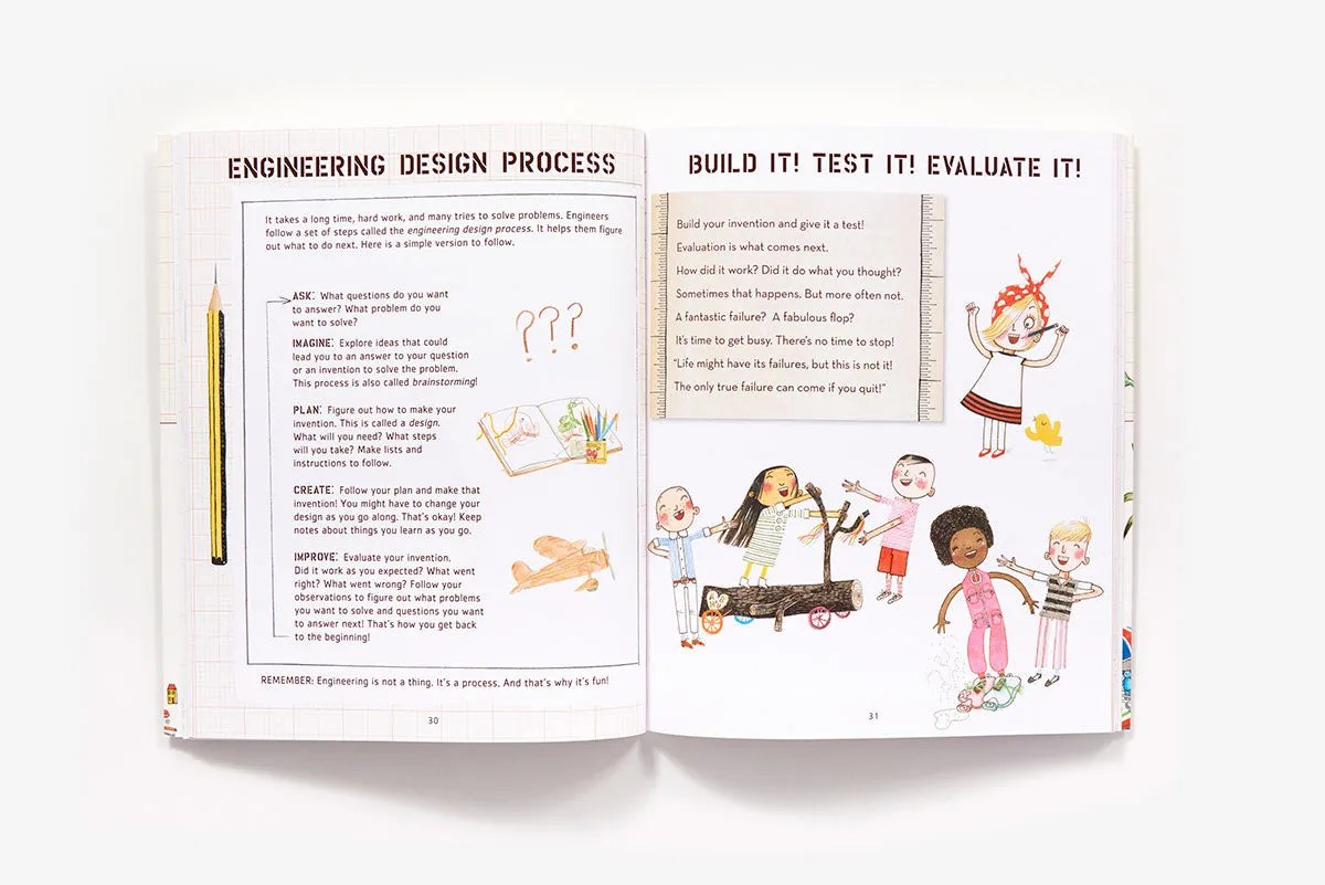 Chronicle Books Rosie Revere's Big Project Book for Bold Engineers aktivitetsbok