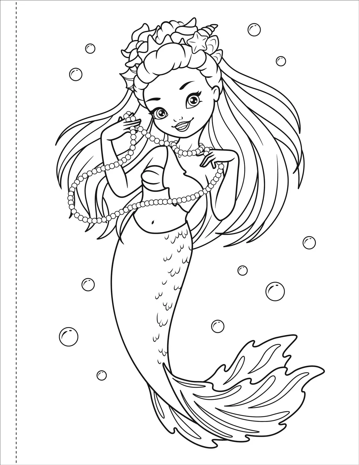 Peter Pauper Press Mermaids fargeleggingsbok 35 motiver