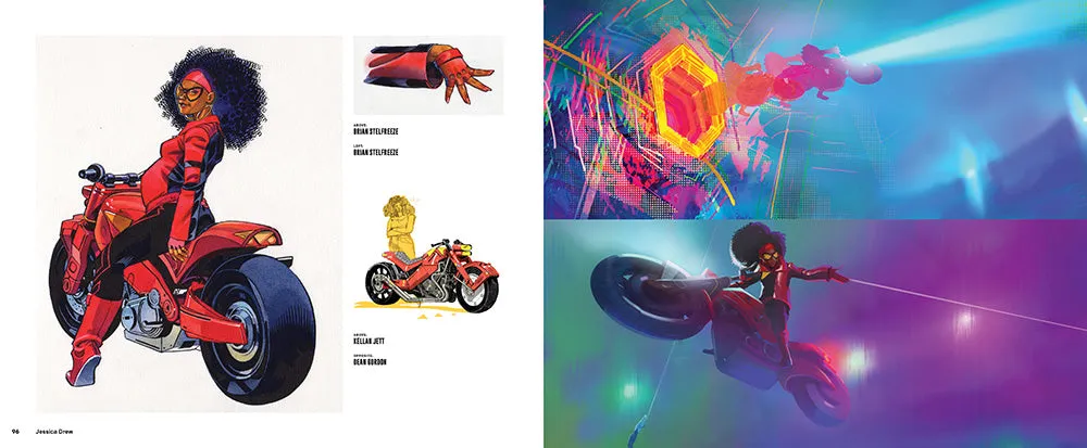 Abrams Spider-Man Across the Spider-Verse kunstbok innbundet