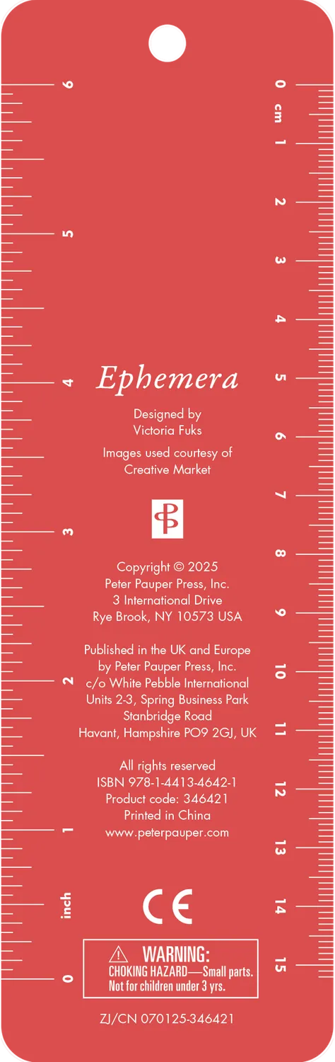Peter Pauper Press Ephemera Beaded bokmerke skogsmotiv dusk
