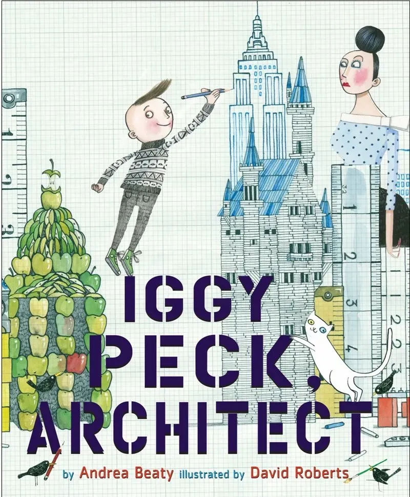 Abrams Iggy Peck, Architect bildebok innbundet vers